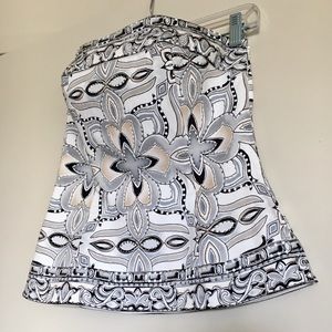 Neutral Embellished Bustier